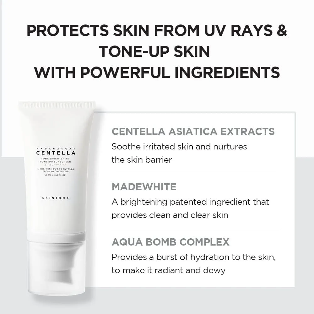 SKIN1004 Madagascar Centella Tone Brightening Tone-Up Sunscreen
