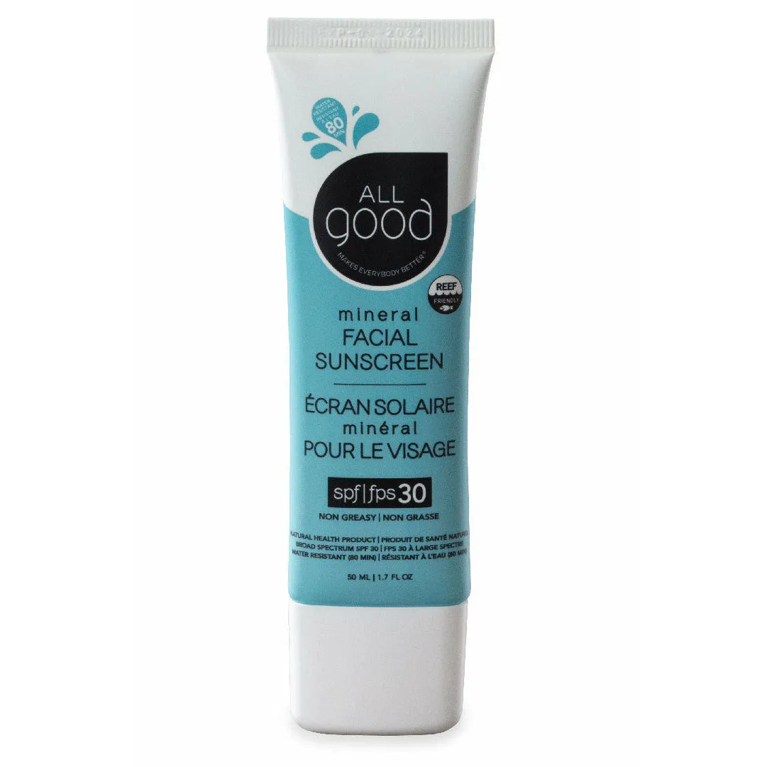 SPF 30 Mineral Facial Sunscreen – 1.7 oz