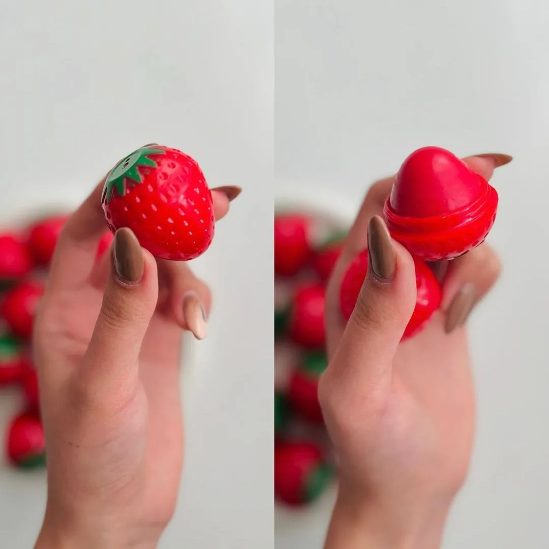 Strawberry Moisturizing Fruity Lip Balm