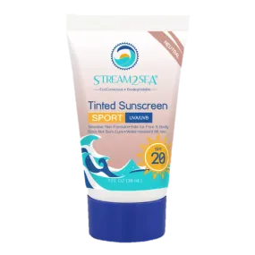 Stream2Sea Sport SPF20 Tinted Sunscreen for Face & Body