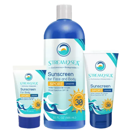 Stream2Sea Sport SPF30 Sunscreen for Body