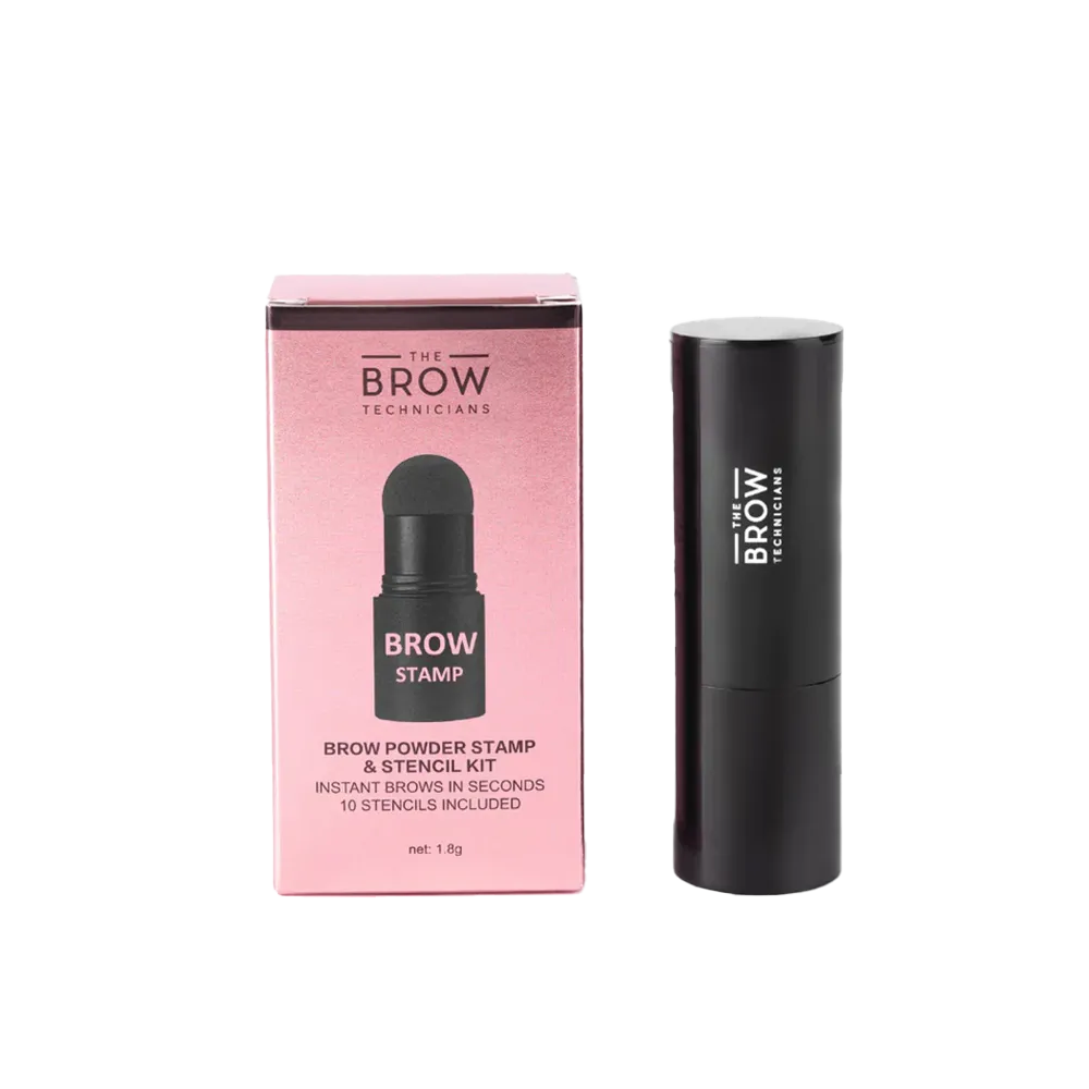 The Brow Technicians Brow Stamp & Stencil Kit - Dark Brown