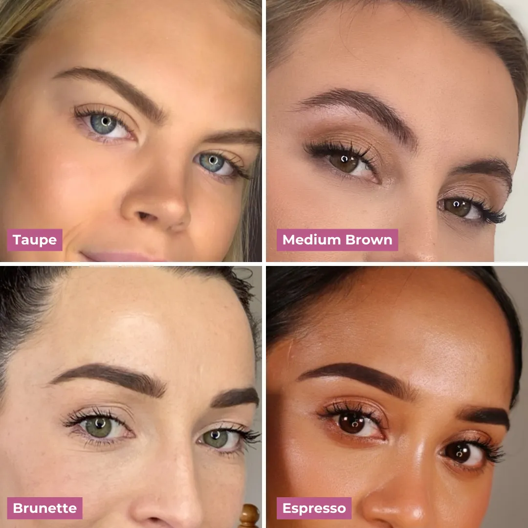 The Brow Technicians Brow Stamp & Stencil Kit - Dark Brown