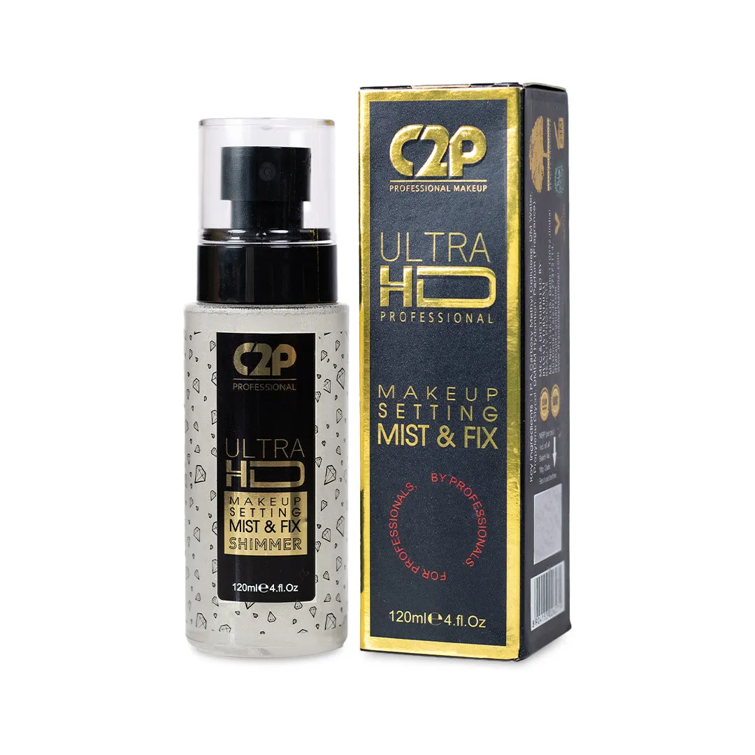 ULTRA HD MAKEUP SETTING MIST & FIX - SHIMMER (120 ml)
