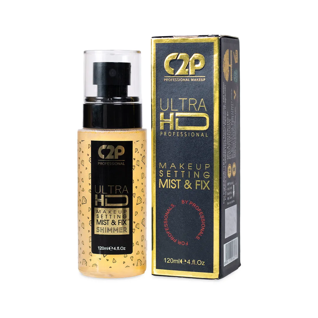 ULTRA HD MAKEUP SETTING MIST & FIX - SHIMMER (120 ml)