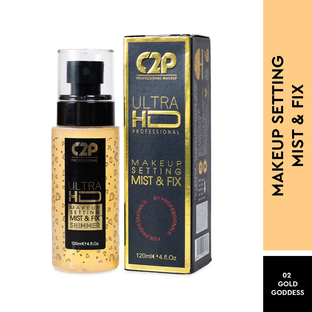 ULTRA HD MAKEUP SETTING MIST & FIX - SHIMMER (120 ml)